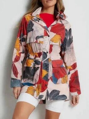 Anatomie Romana Windbreaker in Secret Garden Size XL 🌸 Rare Beauty 🌹